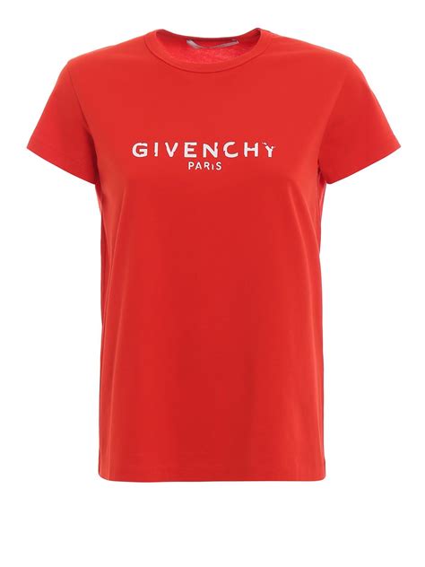 givenchy red tshirt|givenchy t shirt price.